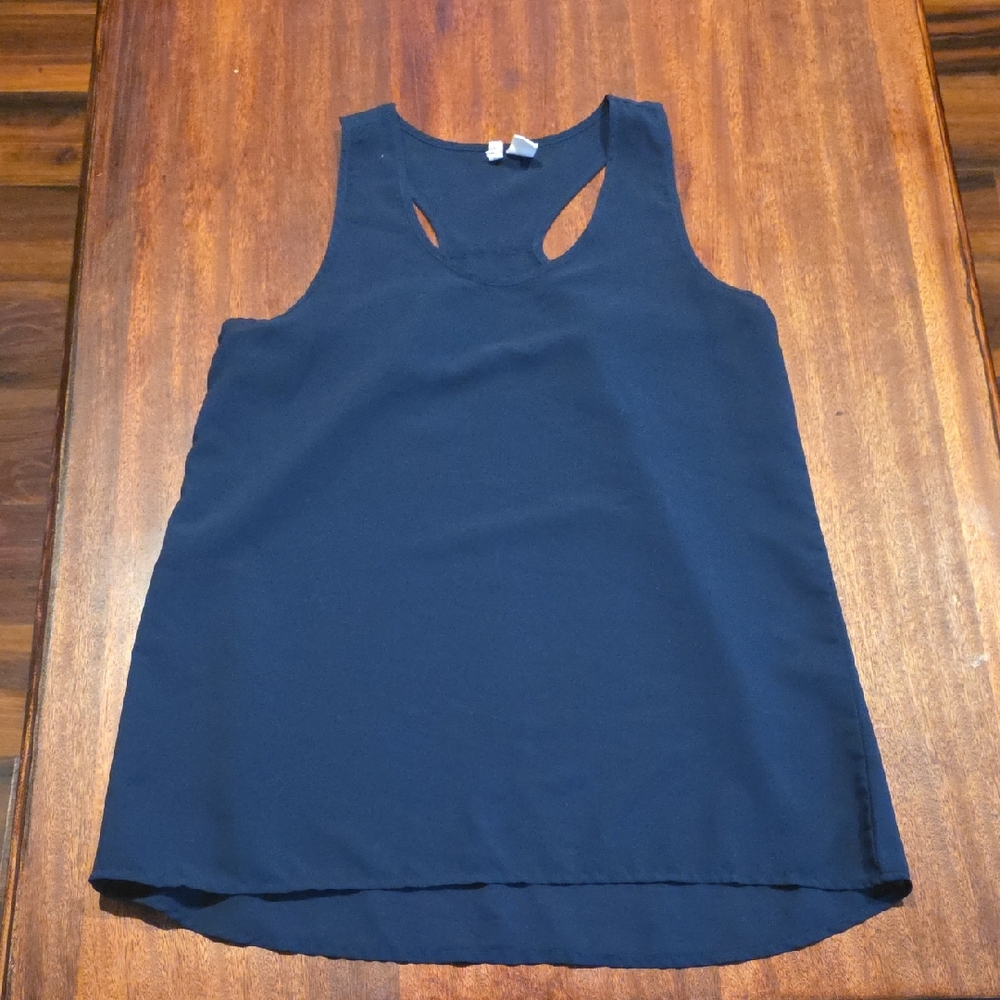 Navy Blue Women's Tank Top